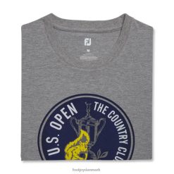 Footjoy 2022 U.S. åben cirkel grafisk tee-tidligere sæson stil grå F42HB2301 grå