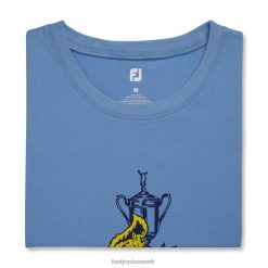 Footjoy 2022 U.S. åben egern grafisk t-shirt kvinder-forrige sæson stil himmelblå F42HB2587 Himmelblå