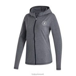 Footjoy 2022 U.S. åben hættetrøje med fuld lynlås til kvinder, marineblå i forrige sæson F42HB2575 flåde