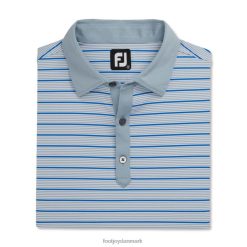 Footjoy accent stribe lisle selv krave-forrige sæson stil due grå-hvid-kongelig F42HB2850 due grå-hvid-kongelig