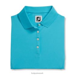 Footjoy aqua prodry interlock skjorte strik krave kvinder F42HB2935 aqua