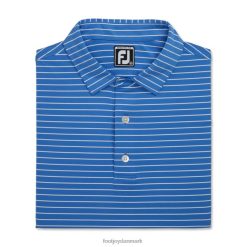 Footjoy atletisk pasform klassisk stribet selvkrave marine-hvid F42HB1880 marine-hvid