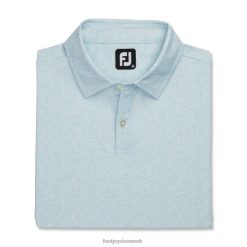 Footjoy azur-hvid maling splatter print lisle selv krave F42HB1742 azur-hvid