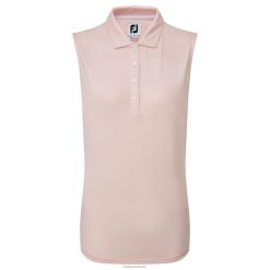 Footjoy blush pink damemesh ryg solid ærmeløs lisle F42HB743 blush pink
