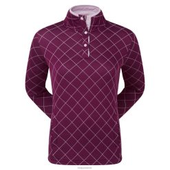 Footjoy damejersey quiltet mellemlag fig F42HB1425 fig