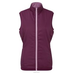 Footjoy figen-pink isoleret vendbar vest for kvinder F42HB1112 figen-pink