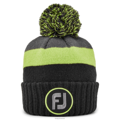 Footjoy fj boblehat sort-lime-kul F42HB1627 sort-kalk-kul