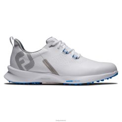 Footjoy fj brændstof hvid-hvid-blå F42HB865 hvid-hvid-blå