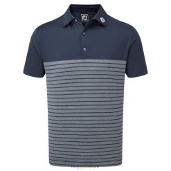 Footjoy flådekonstrueret lyngstribe lisle F42HB149 flåde