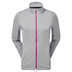 Footjoy grå-pink hydroknit jakke til kvinder F42HB710 grå-pink