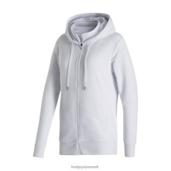 Footjoy hættetrøje med fuld lynlås til kvinder - forrige sæson stil hvid F42HB2572 hvid