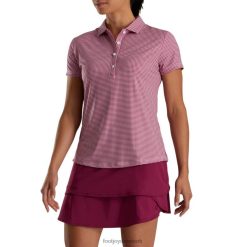 Footjoy houndstooth lisle kvinder figen-pink F42HB2366 figen-pink