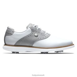 Footjoy hvid-grå frost traditioner kvinder F42HB2904 hvidgrå frost