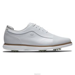 Footjoy hvide traditioner - skjoldspids kvinder F42HB512 hvid