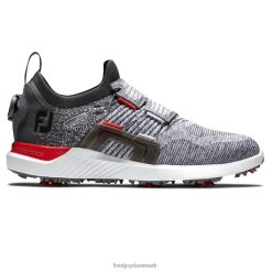 Footjoy hyperflex boa-tidligere sæson stil kul-grå-hvid F42HB2288 kul-grå-hvid