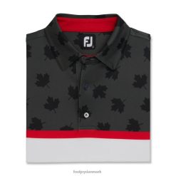 Footjoy konstrueret toneblad hvid-sort-rød F42HB2693 hvid-sort-rød