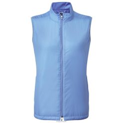 Footjoy kvinders letvægts isoleret vest blue jay F42HB745 blå jay