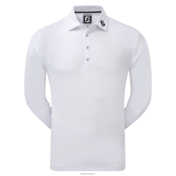 Footjoy langærmet thermocool selvkrave hvid F42HB963 hvid