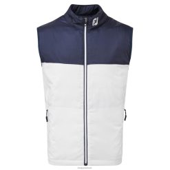 Footjoy letvægts termisk isoleret vest marine-hvid F42HB1066 marine-hvid