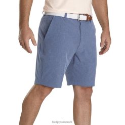 Footjoy letvægtsshorts 9'' meleret marineblå indersøm F42HB1958 lyng flåde