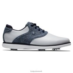 Footjoy lewis traditioner kvinder hvid-blå F42HB2900 hvid-blå