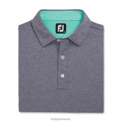 Footjoy lyng stretch pique solid self krave marineblå lyng F42HB1756 marine lyng