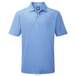 Footjoy lyseblå stretch pique solid strik krave F42HB162 lyseblå