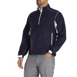 Footjoy marine-hvid sport windshirt F42HB2769 marine-hvid