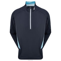 Footjoy marine-lyseblå fj hydroknit regntrøje F42HB1298 marine-lyseblå