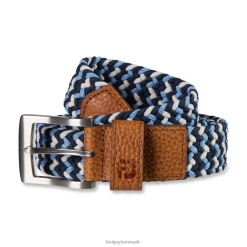 Footjoy marine-lyseblå-hvid multivævet golfbælte F42HB2604 marine-lyseblå-hvid