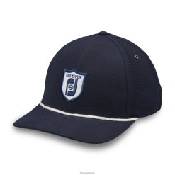 Footjoy marineblå seersucker reb cap F42HB444 flåde