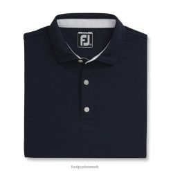 Footjoy marineblå solid pique self krave junior F42HB2226 flåde