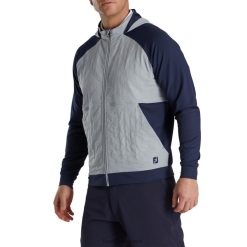 Footjoy marinegrå hybrid hættetrøje F42HB2152 marinegrå