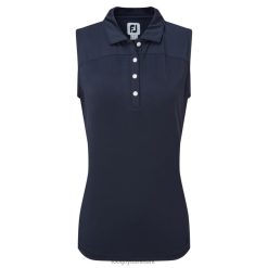 Footjoy navy mesh ryg ærmeløs lisle F42HB578 flåde