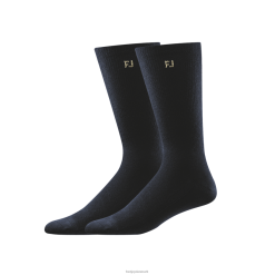 Footjoy navy prodry crew 2 par pakke F42HB1139 flåde