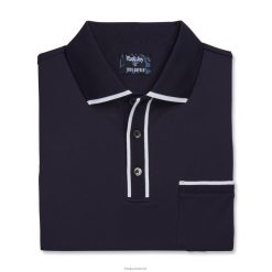 Footjoy navy tippet pique polo F42HB1238 flåde