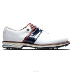 Footjoy premiereserie packard hvid-marinerød F42HB817 hvid-marinerød