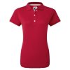 Footjoy rød stretch pique solid F42HB1385 rød