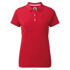 Footjoy rød stretch pique solide kvinder F42HB1538 rød