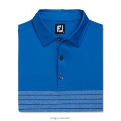 Footjoy royal konstrueret lyng nålestribe lisle self krave F42HB1810 Royal