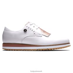 Footjoy sport retro - kiltie kvinder-forrige sæson stil hvid-rosa F42HB2534 hvid rose