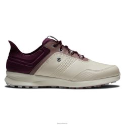 Footjoy stratos kvinder vanilje-merlot F42HB1351 vanilje-merlot