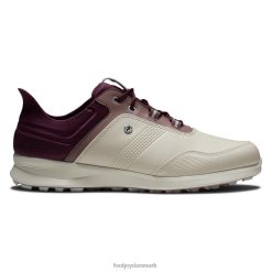 Footjoy stratos kvinder vanilje-merlot F42HB2913 vanilje-merlot