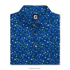 Footjoy terrazzo print lisle self krave ocean F42HB1760 ocean
