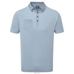 Footjoy tonal trim solid med lomme lisle grå F42HB946 grå