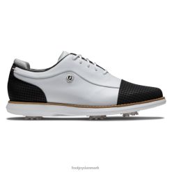 Footjoy traditioner cap toe kvinder hvid-sort F42HB1943 hvid sort