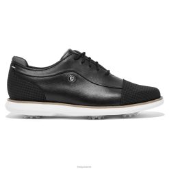 Footjoy traditioner - skjoldspids kvinder sort F42HB511 sort