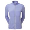 Footjoy violet fuld lynlås space dye mellemlag F42HB1445 violet