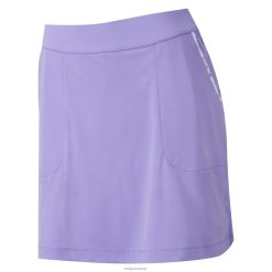 Footjoy violet interlock skort med akvarelkant F42HB1422 violet